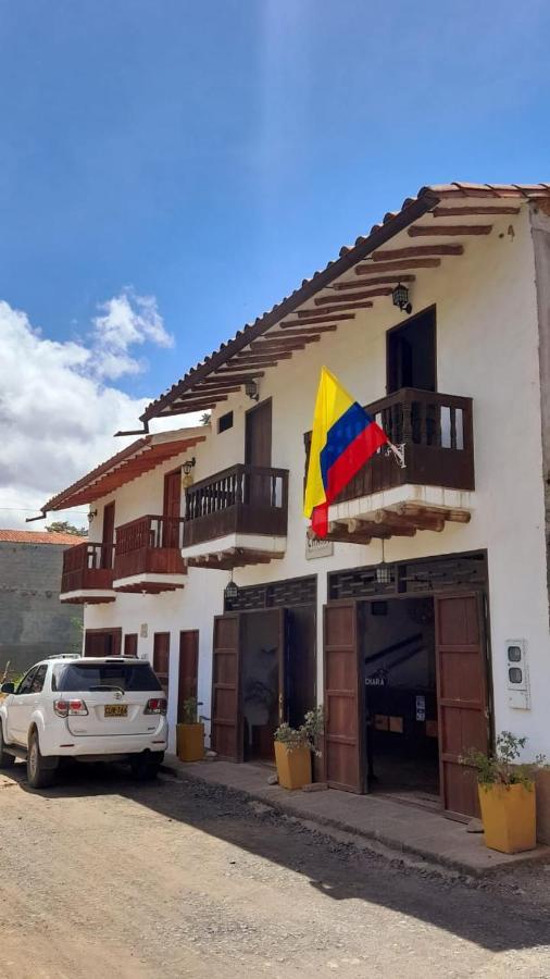 Hotel Casona CHARA Barichara Exterior foto