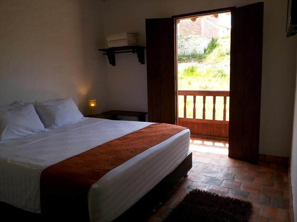 Hotel Casona CHARA Barichara Exterior foto
